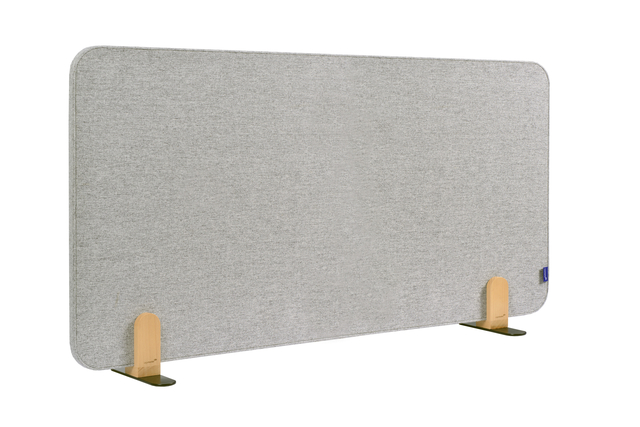 Bureauscherm Legamaster ELEMENTS akoestisch 60x120cm grijs houder