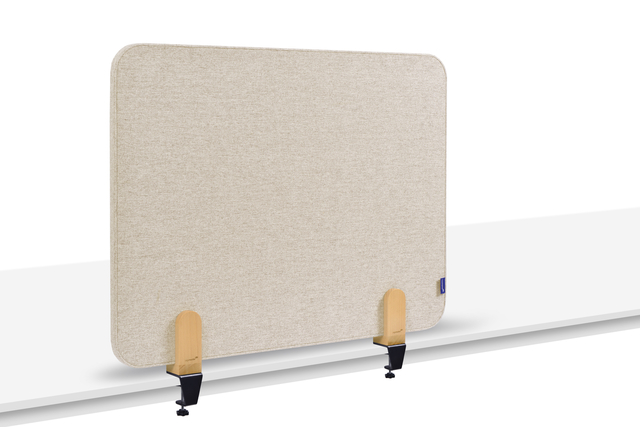 Bureauscherm Legamaster ELEMENTS akoestisch 60x80cm beige klem