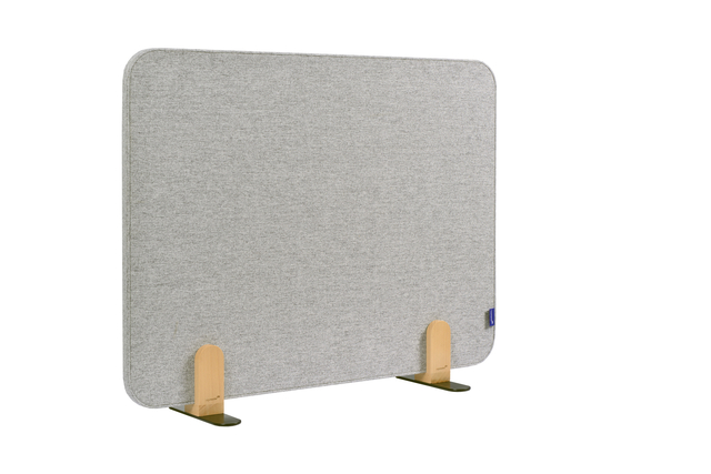 Bureauscherm Legamaster ELEMENTS akoestisch 60x80cm grijs houder