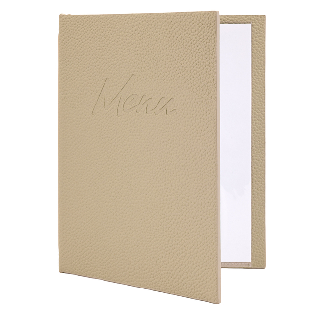Menukaart Securit Signature A5 zand