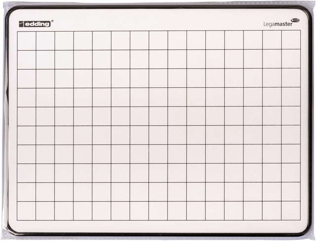 Wisbord Legamaster melamine geruit + blanco