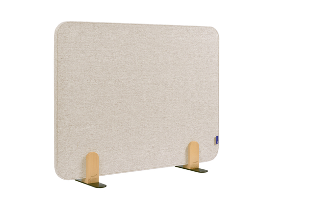 Bureauscherm Legamaster ELEMENTS akoestisch 60x80cm beige houder