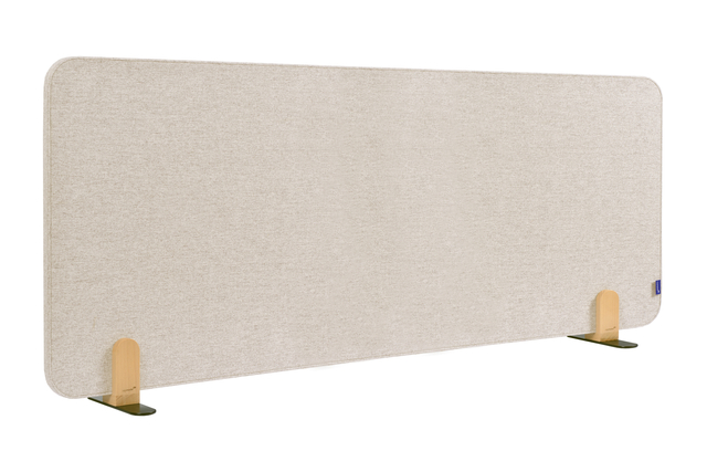 Bureauscherm Legamaster ELEMENTS akoestisch 60x160cm beige houder