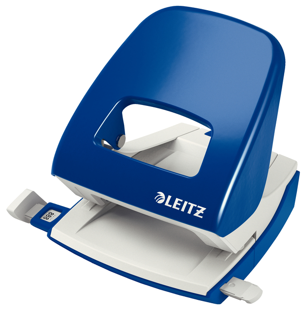 Perforator Leitz NeXXt 5008 metaal 30 vel blauw