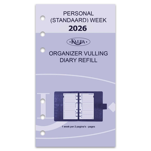 Agendavulling 2026 Kalpa Personal 7dagen/2pagina’s