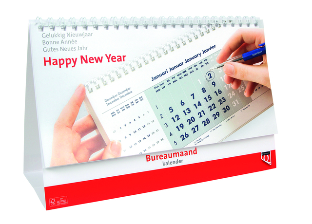 Bureaumaandkalender 2026 Quantore