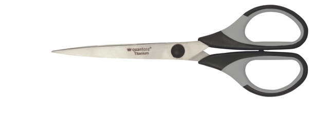 Schaar Quantore 170mm titanium soft grip handvat
