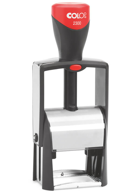 Tekststempel Colop 2300 personaliseerbaar 7regels 44x29mm