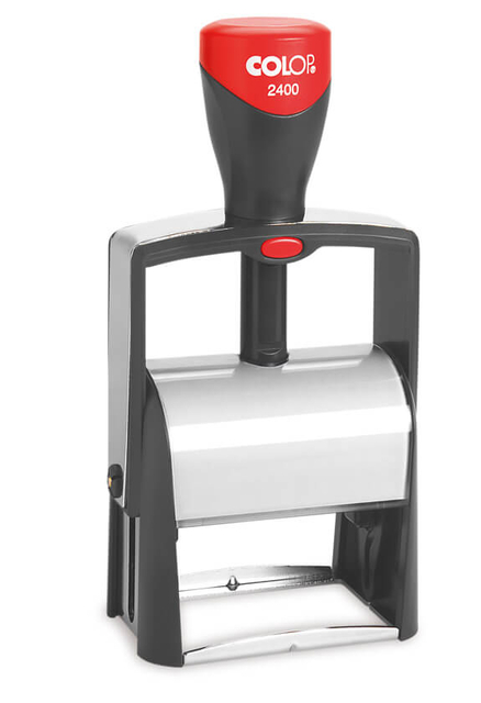 Tekststempel Colop 2400 personaliseerbaar 6regels 58x27mm