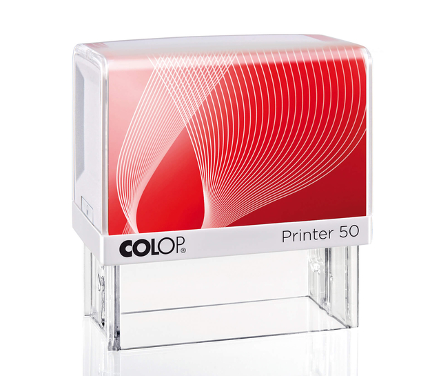 Tekststempel Colop Printer 50 personaliseerbaar 7regels 69x30mm