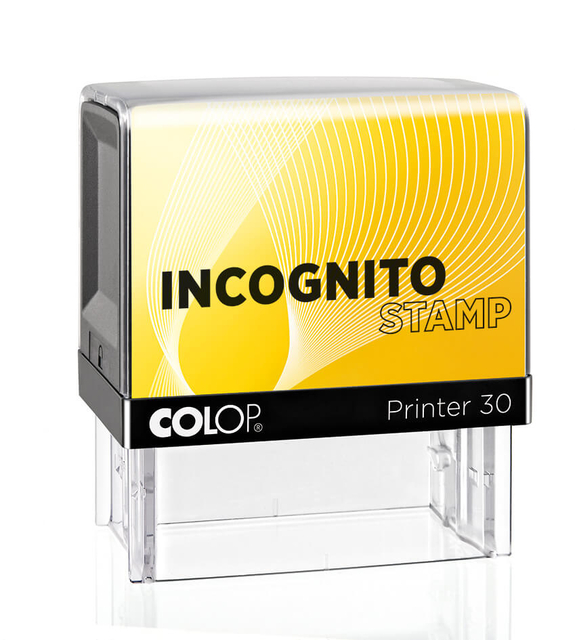 Tekststempel Colop 30 lncognito