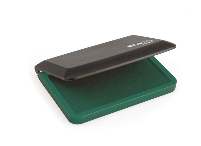 Stempelkussen Colop micro 1 9x5cm groen