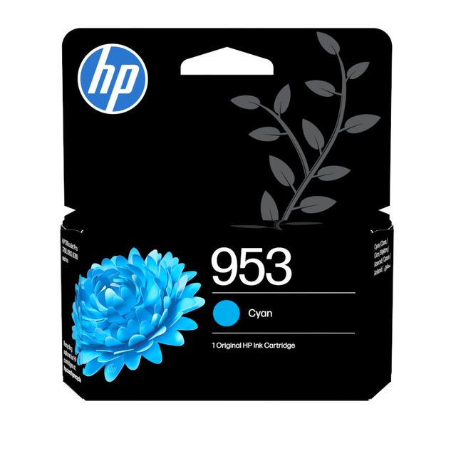 Inktcartridge HP F6U12AE 953 blauw