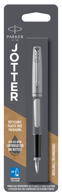 Vulpen Parker Jotter stainless Steel CT medium