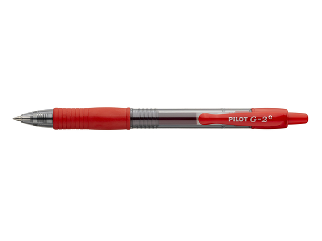 Gelschrijver PILOT G-2 + ijn rood