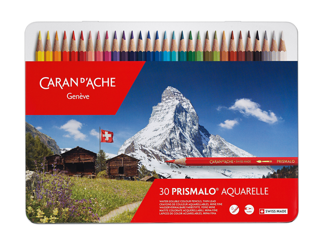 Kleurpotloden Caran d’Ache Prismalo 30 stuks assorti