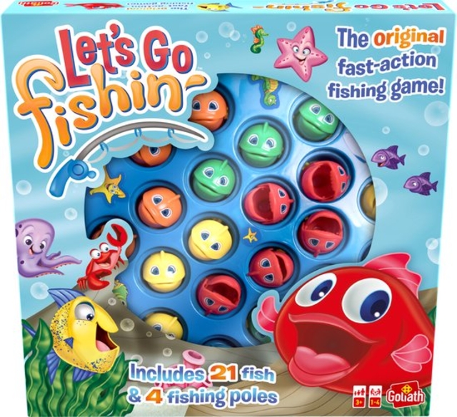Spel Let’s Go Fishing original