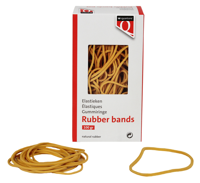 Elastiek Quantore 24 150×1,5x1mm 100gram