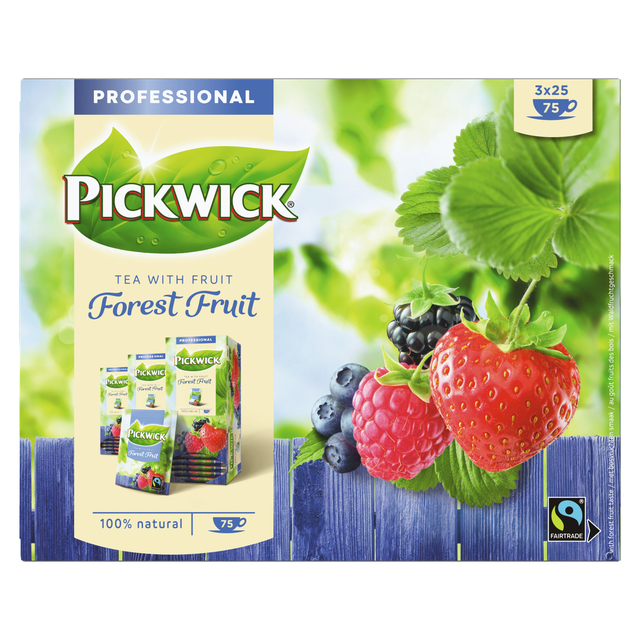 Thee Pickwick Fair Trade forest fruit 25×1.5gr