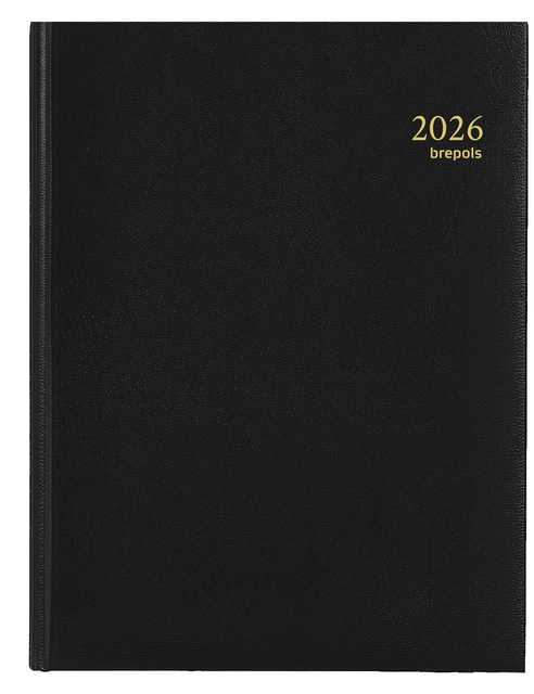 Agenda 2026 Brepols Timing Lima 7dagen/2pagina’s zwart