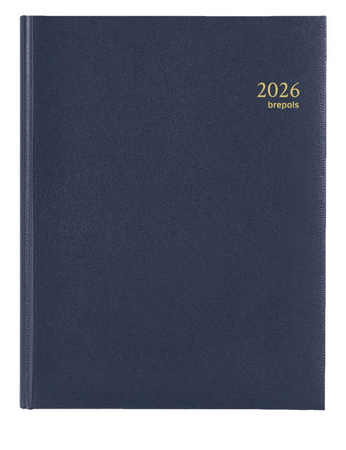 Agenda 2026 Brepols Timing Lima 7dagen/2pagina’s blauw