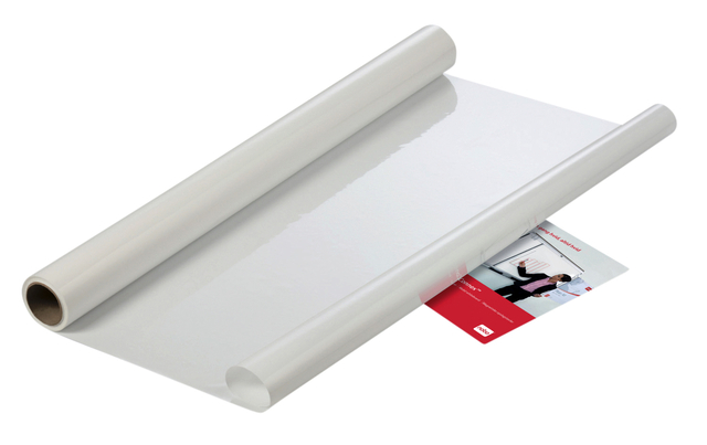 Whiteboard instant Nobo droog uitwisbare vellen wit 600x800mm
