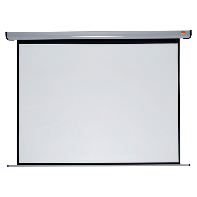Projectiescherm Nobo wandmodel elektrisch 192x144cm