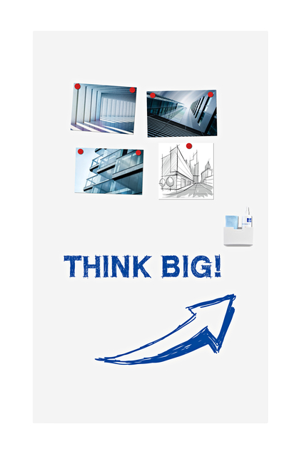 Whiteboard Legamaster Wall-Up 200×119,5cm