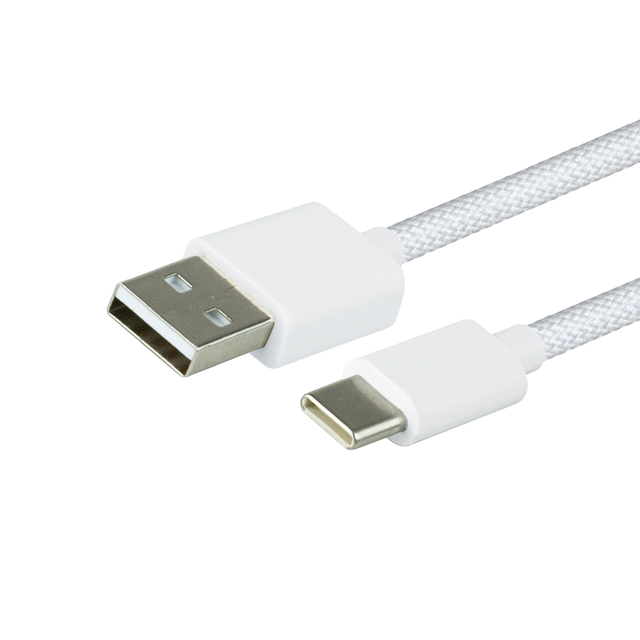 Kabel Green Mouse USB-A to USB-C data Woven – 2m