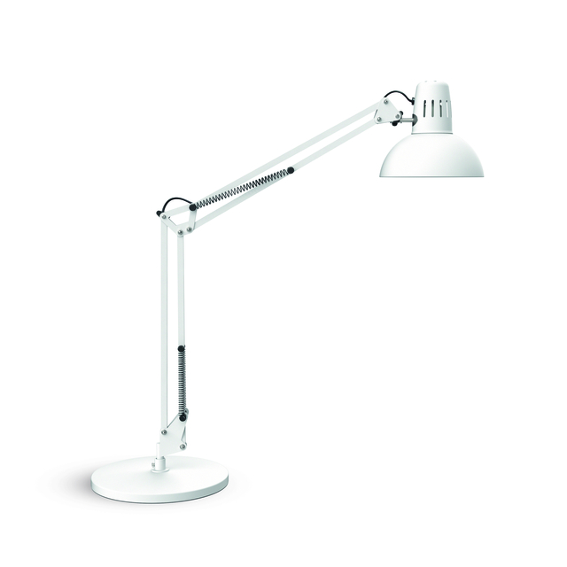 Bureaulamp MAUL Study op voet excl.LED E27 lamp wit