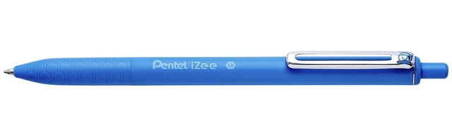 Balpen Pentel BX470 iZee medium lichtblauw