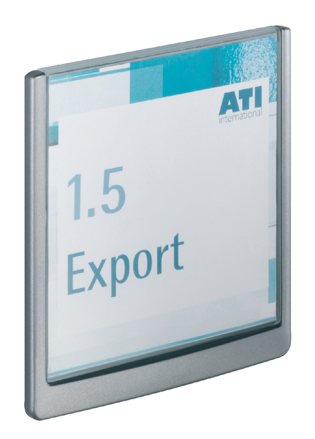 Deurbordje Durable Click sign 149×148,5mm grafiet