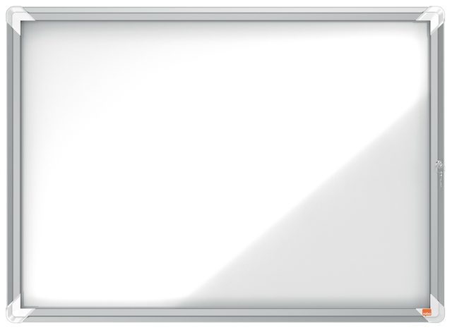 Buitenvitrine Nobo Premium Plus 8xA4 draaideur magnetisch