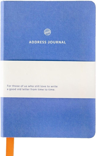 Notitieblok A6 blauw A Journal lijn