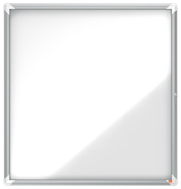 Buitenvitrine Nobo Premium Plus 12xA4 draaideur magnetisch