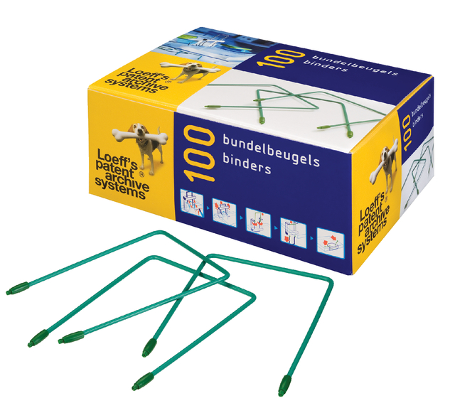 Bundelbeugel Loeff’s 1222 standaard 100mm 100 stuks